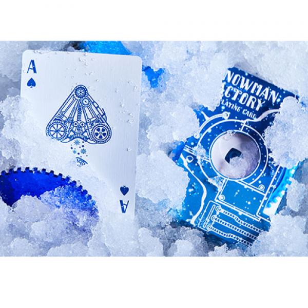 Snowman Factory Playing Cards by Bocopo