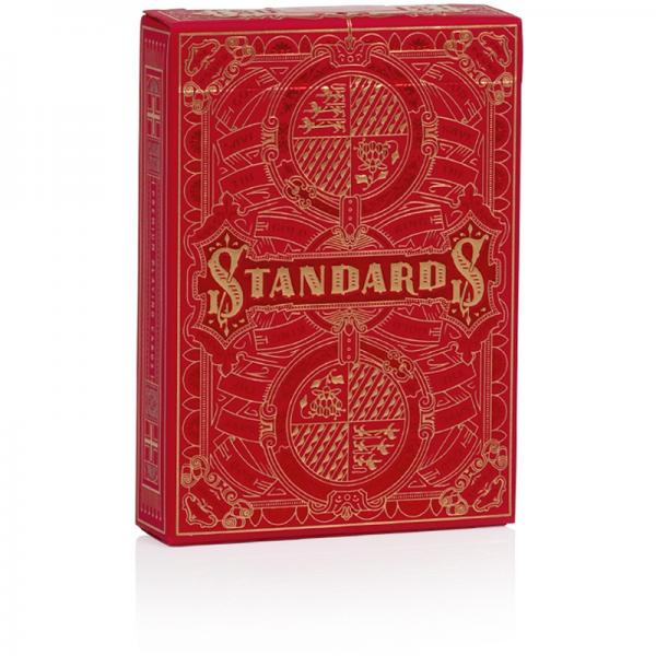 STANDARDS Playing Cards - Red