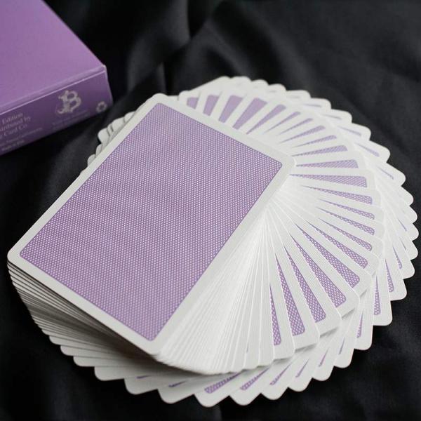 Steel Purple Playing Cards (V2 Edition) by Bocopo