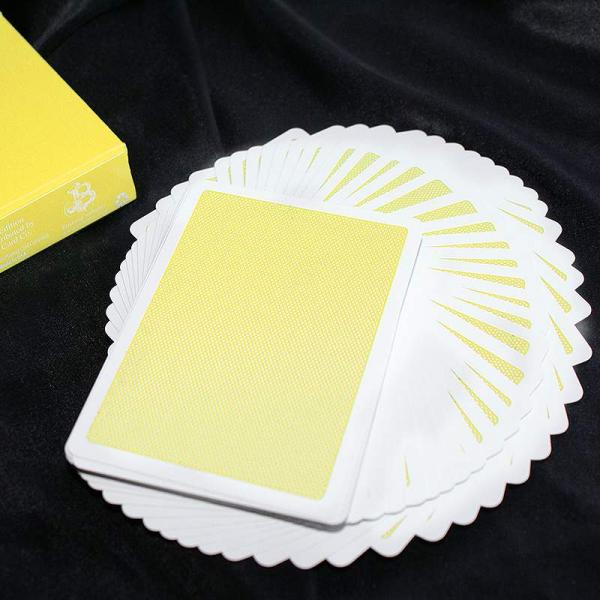 Steel Yellow Playing Cards (V2 Edition) by Bocopo