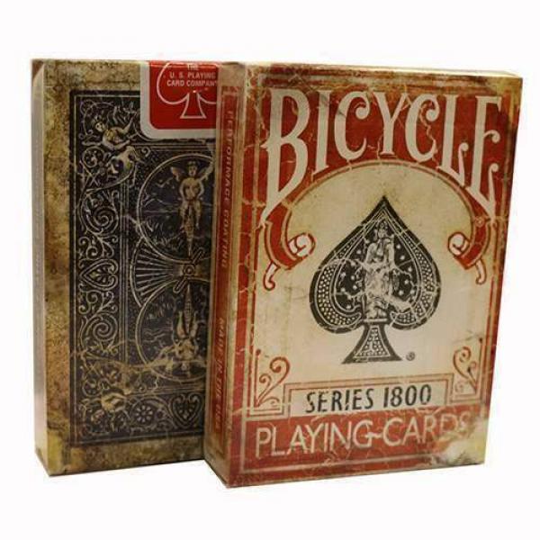 Bicycle - Vintage Series 1800 - Red Back - Marked