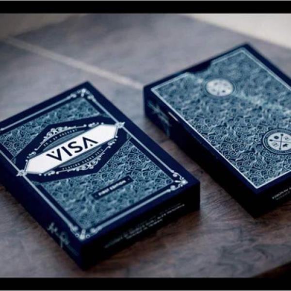 VISA Blue Playing Cards by Patrick Kun and Alex Pa...