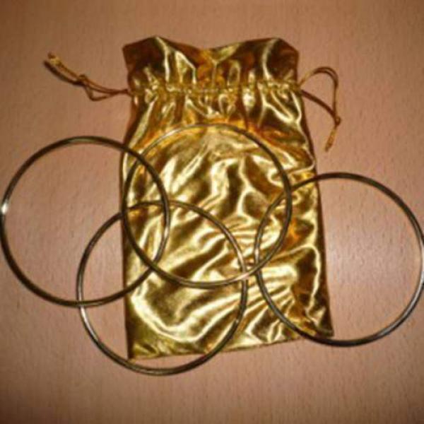 Golden Linking Rings 11 cm