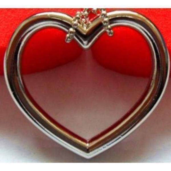 Ring & Chain - Heart Shape ( Silver )