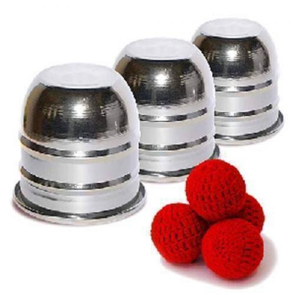 Cups and balls mini - Alluminium