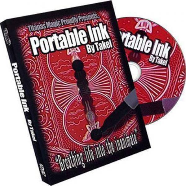 Portable Ink (DVD and Gimmick) by Takel and Titanas Magic