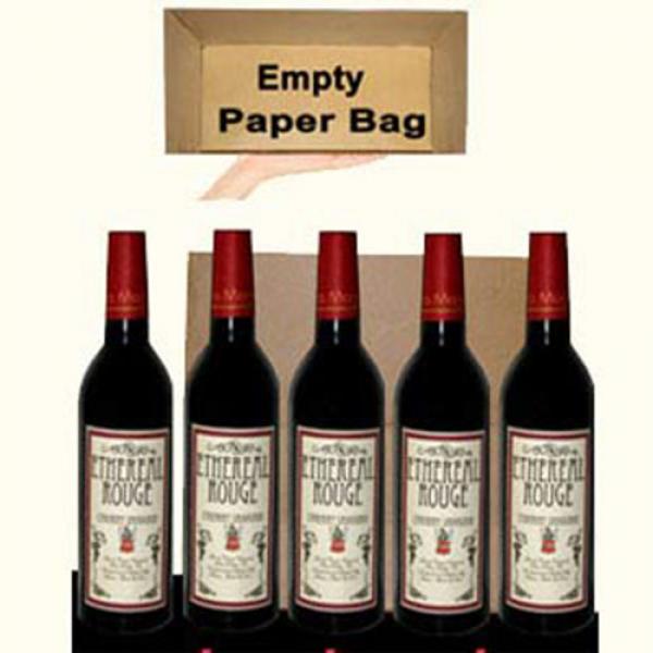 Appearing Five Wine Bottles From Empty Paper Bag