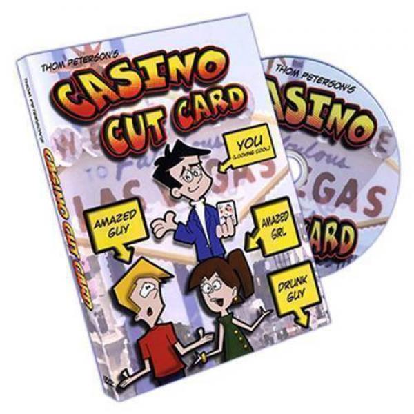 Casino Cut Card by Thom Peterson (DVD & Gimmic...
