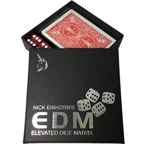 Elevated Dice Matrix (EDM / Red) by Nicholas Einhorn