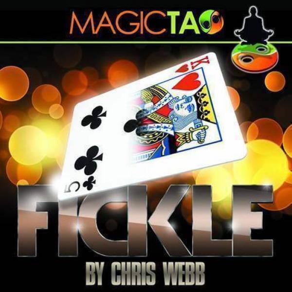 Fickle by Chris Webb ( DVD & Gimmick) Blue