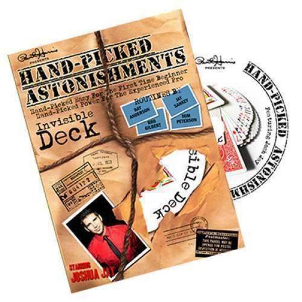 Hand-picked Astonishments (Invisible Deck) by Paul Harris and Joshua Jay (DVD)