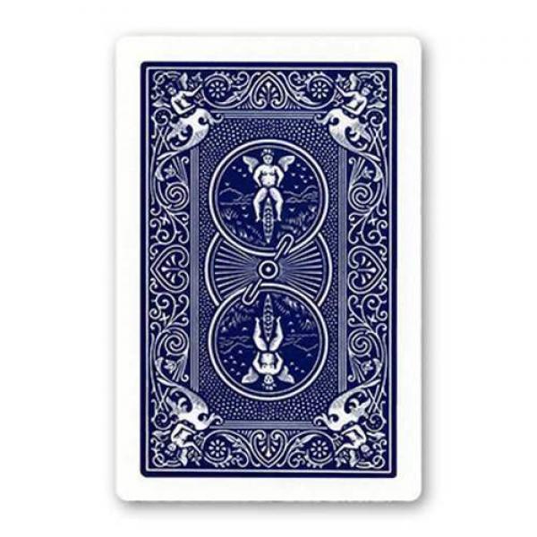 Jumbo Bicycle Gaff Card (Double Back, BLUE/BLUE)