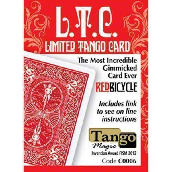 Limited Tango Card Red(T.L.C.) by Tango
