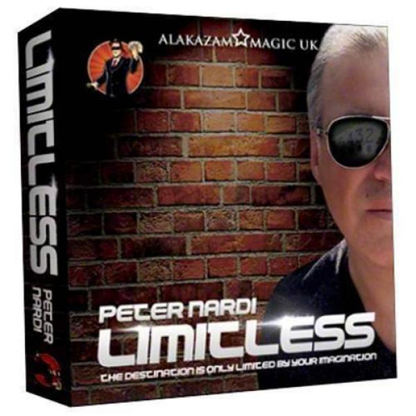 Limitless (7 of Hearts) DVD and Gimmicks by Peter Nardi