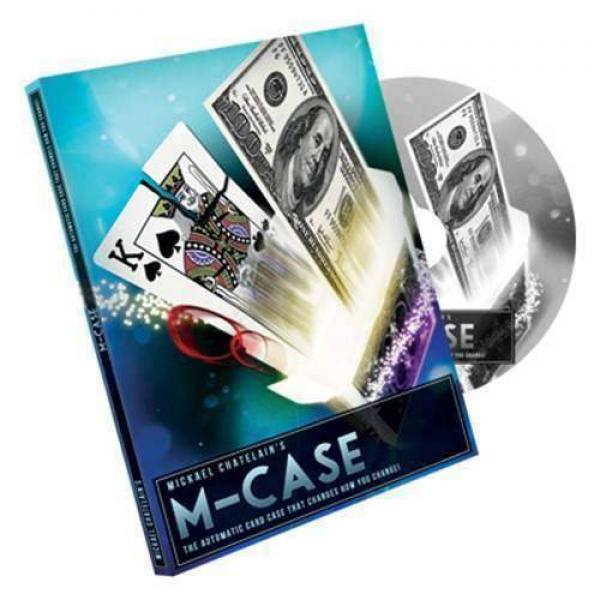 M-Case Blue (DVD and Gimmick) by Mickael Chatelain