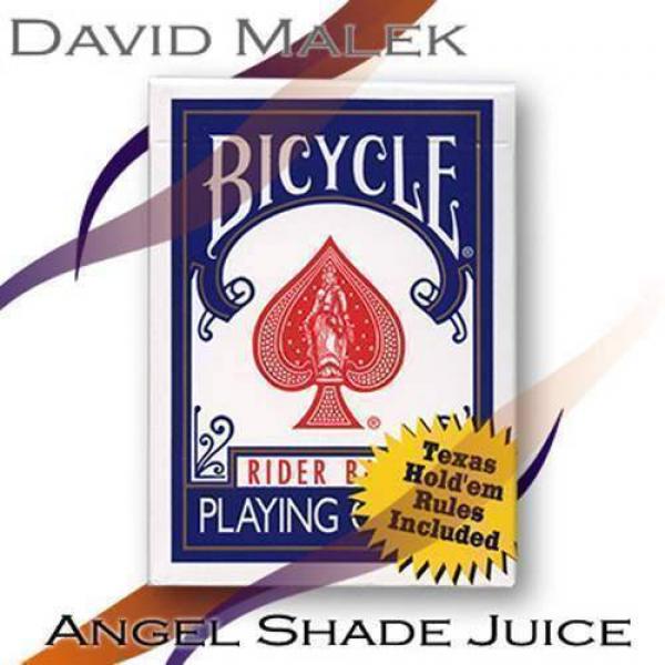 Marked Deck (Blue Bicycle Style, Angel Shade Juice) by David Malek