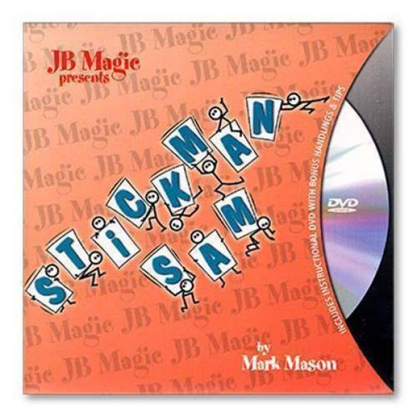 Stick Man Sam by Mark Mason and JB Magic  (DVD and Gimmick)