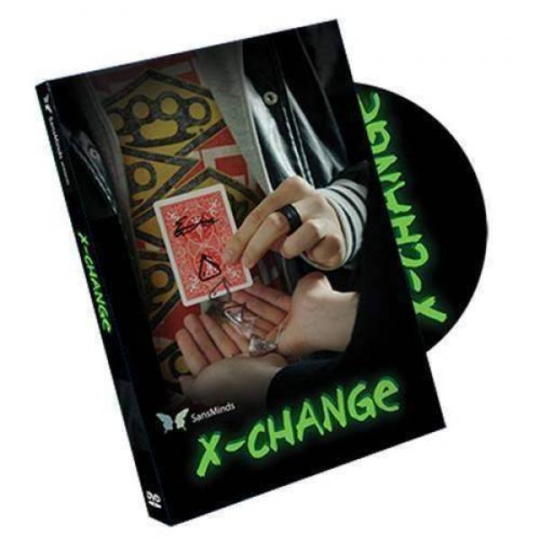X Change (DVD and Gimmick) by Julio Montoro and SansMinds 