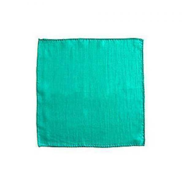 Silk squares - 20 cm (9 inches) - Emerald green