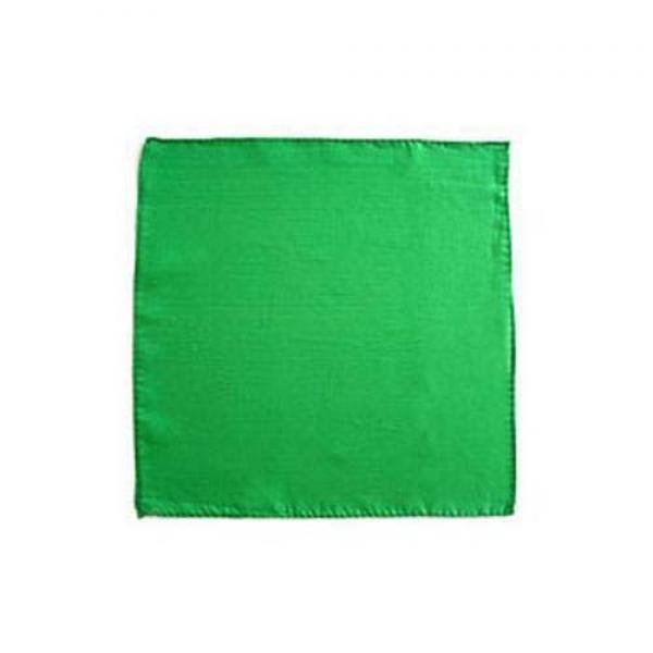Silk squares - 20 cm (9 inches) - Green