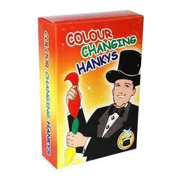 Colour Changing Hankys - Polyester - cm 20 x 20
