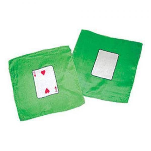 Card silk set - Two of Hearts and Blank card - 20 cm (9 inches)