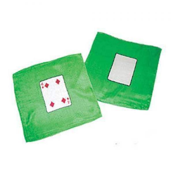 Card silk set - Four of Diamond and Blank card - 20 cm (9 inches)