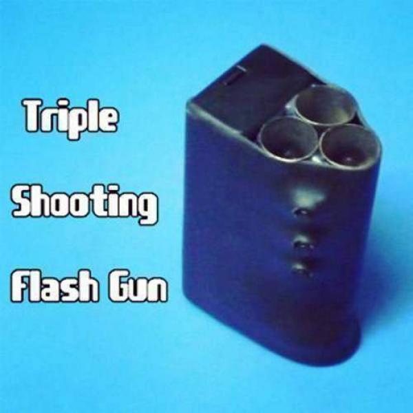 Triple Shooting Flash Gun
