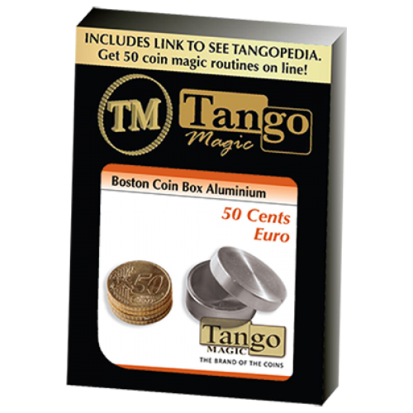 Boston Coin Box Aluminum (50 cent Euro) by Tango