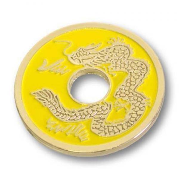 Chinese Coin (Yellow - Half Dollar Size)