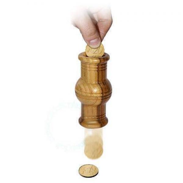 Coin Tube - Wood