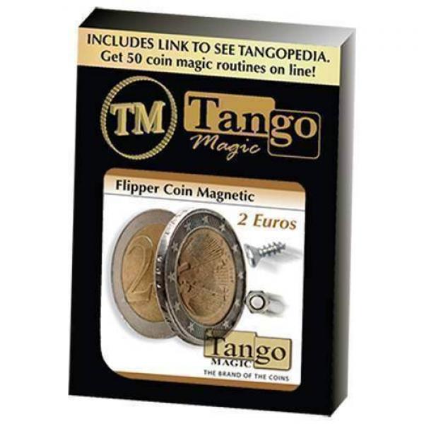 Magnetic Flipper Coin 2 Euro by Tango