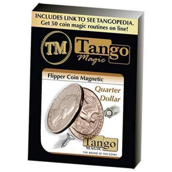 Flipper Coin Magnetic Quarter Dollar by Tango