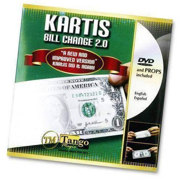Kartis bill change 2.0 by Kartis by Tango Magic
