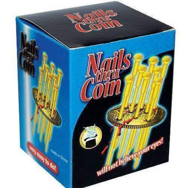 Nails Thru Coin - With 8 Nails