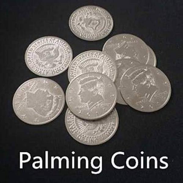Palming Coins (Half Dollar size - 10 Pieces)