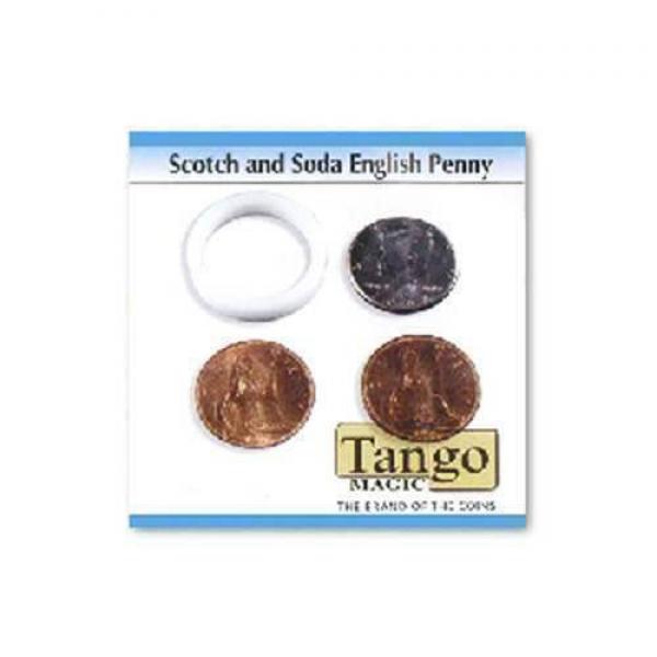 Scotch and Soda English Penny (Video instructions included) by Tango Magic