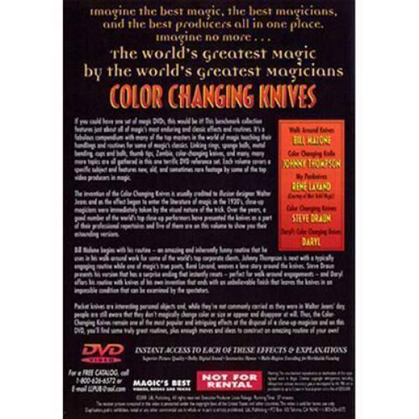Color Changing Knives (World's Greatest Magic) - DVD