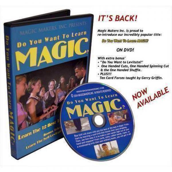 Do You Want To Learn Magic? Featuring Rob Stiff (DVD + Bonus Tricks)