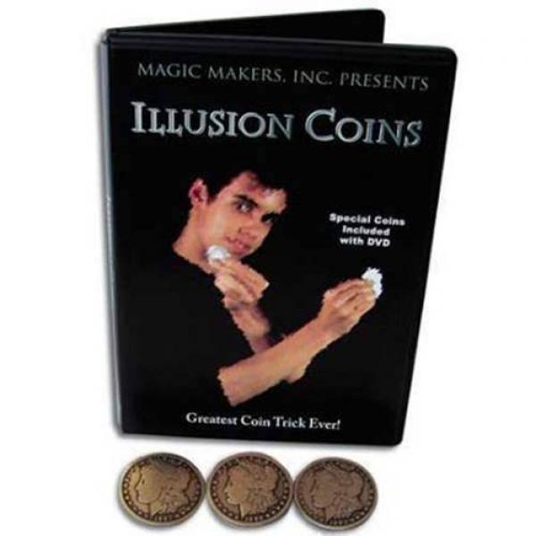 Illusion Coins by Steve Tippeconnic