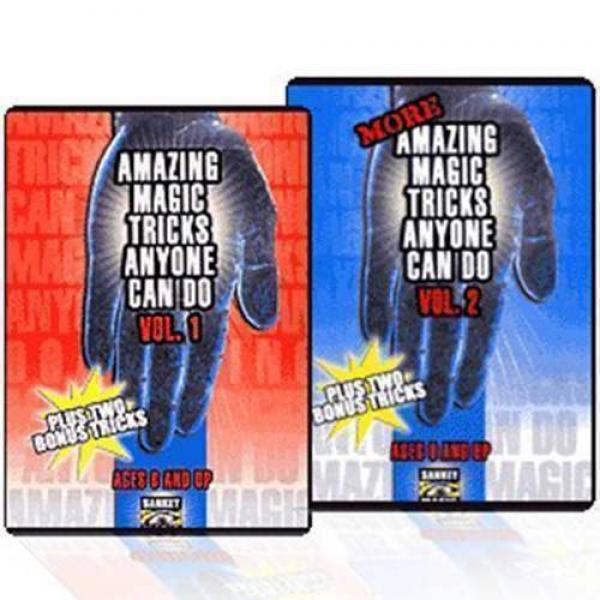 Jay Sankey - Amazing Magic Tricks Anyone Can Do - Volumes 1-2 - 2 DVD set