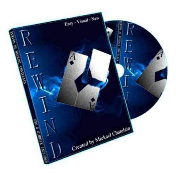 Rewind (Gimmick and DVD, BLUE) by Mickael Chatelain