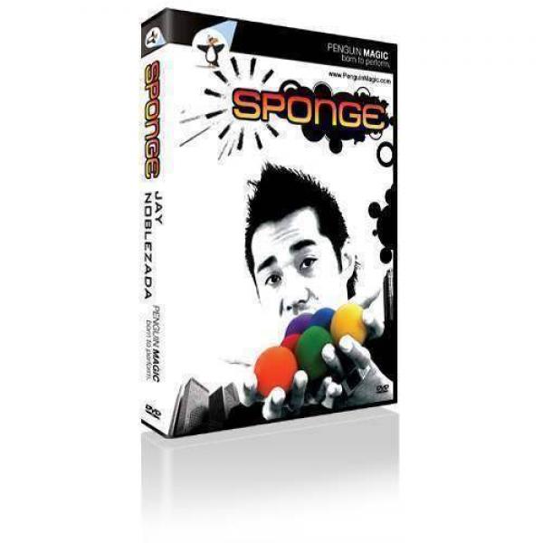 SPONGE by Jay Noblezada (DVD + 4 Red Sponge Balls)
