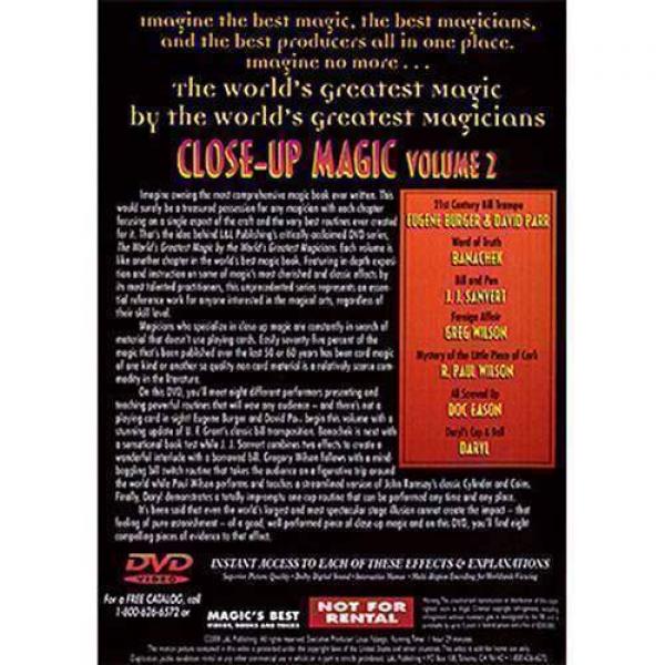 Close Up Magic - Vol.2  (World's Greatest Magic) - DVD