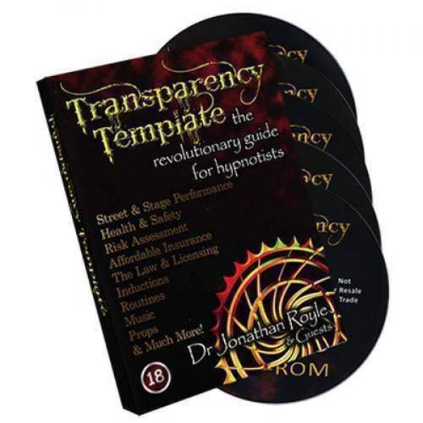 The Transparency Template by Jonathan Royale (4 DVD set + DVD Rom)