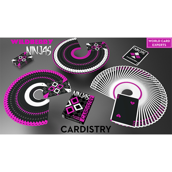 Cardistry Ninja Wildberry by De'vo vom Schattenreich and Handlordz