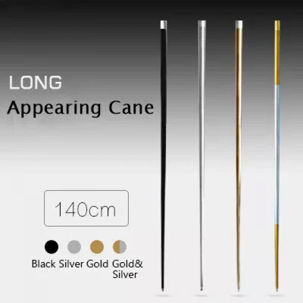 Appearing Long Cane - Silver - Metal (1.4 mt - 1.5...