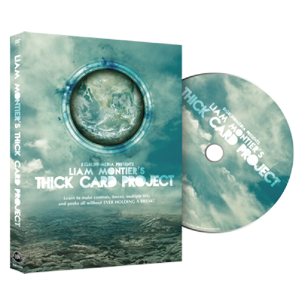 The Thick Card Project (plus Bonus) by Liam Montier and Big Blind Media - DVD