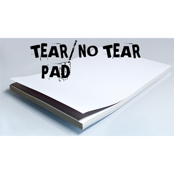 No Tear Pad (XL, 8.5 X 11, Tear/No Tear Alternating/ 50) by Alan Wong