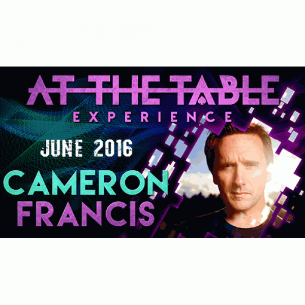 At the Table Live Lecture Cameron Francis June 1st...